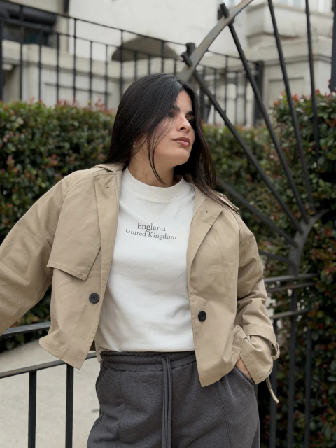 Trench corto Sofia