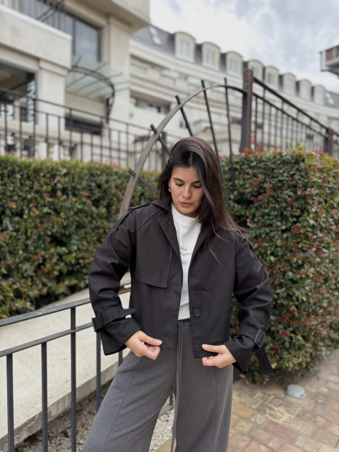 Trench corto Sofia