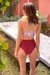 bikini crop top flores fondo blanco