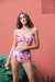 bikini top flores fondo rosa