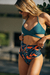 TOP CRUZADO PETROL - Mossy Swimwear