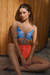 TOP TIRAS/RECTO FLORAL - comprar online