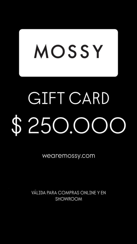 GIFT CARD X $250.000