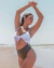 ENTERA MILA BLANCA Y VERDE RIB - KAIA BIKINIS