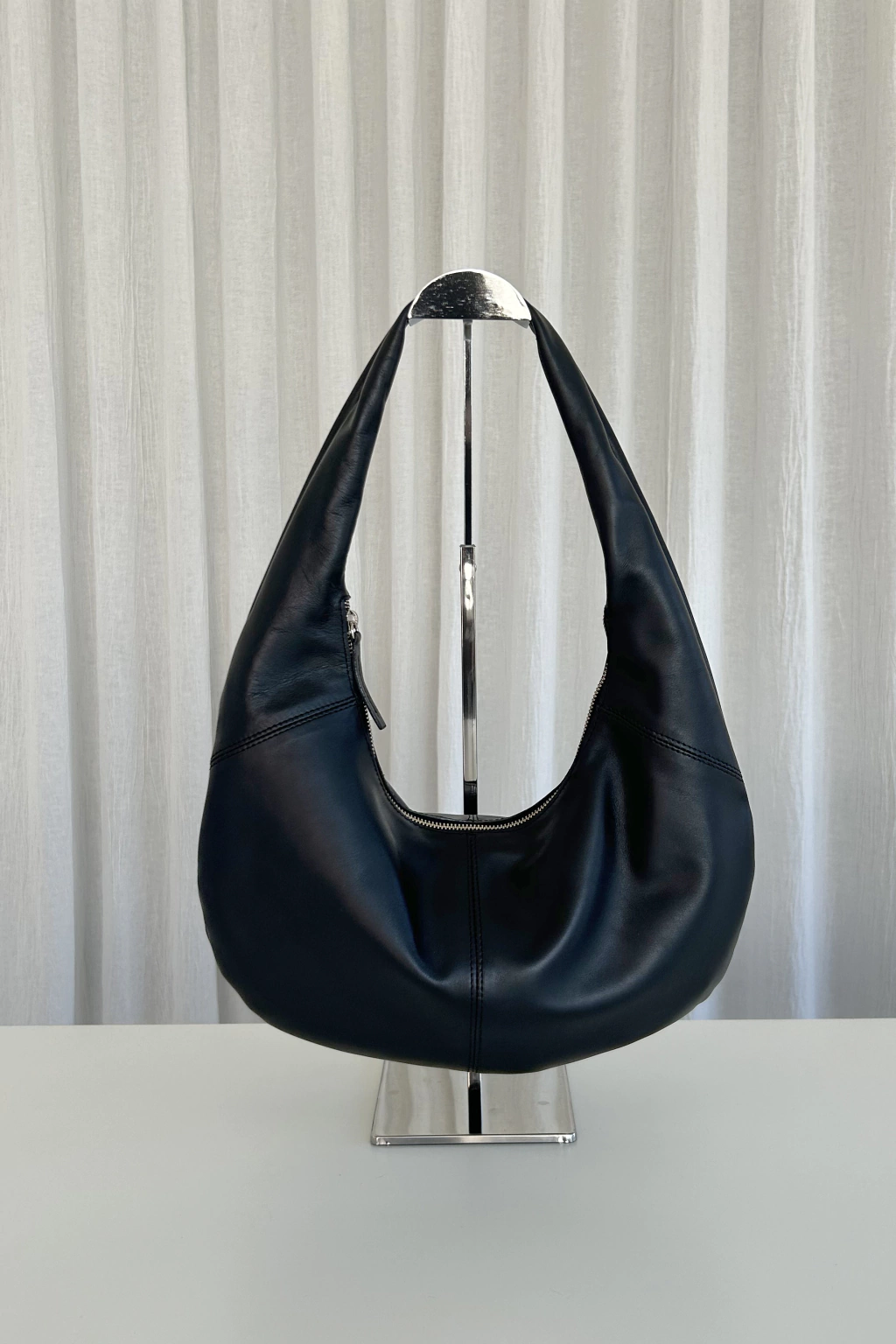 Cartera Agata Small Negro liso