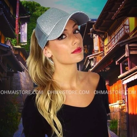 PONYTAIL CAP GLITTER - comprar online
