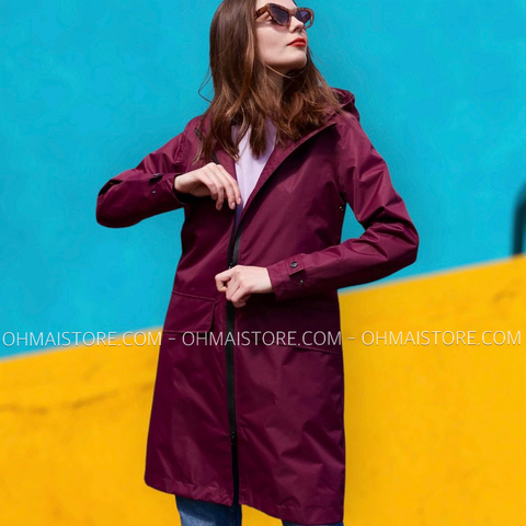 RAINCOAT SEASONS VINOTINTO