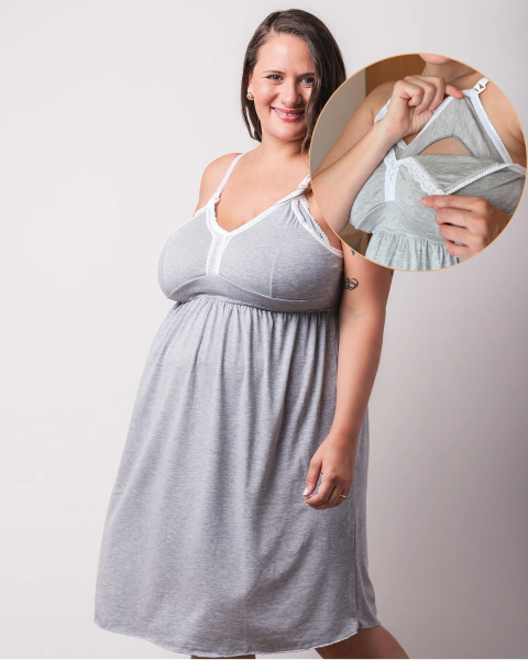 Camisón de Amamantar Rita — Para la clínica y el postparto - comprar online