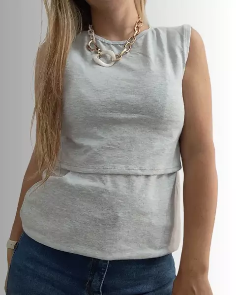 Musculosa de Lactancia Cala — Para amamantar tranquila - loja online