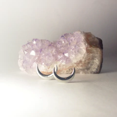 Brinco Lua Crescente Inox - comprar online