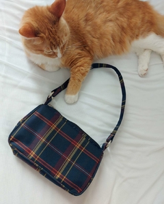 Carteras Baguette Tartán