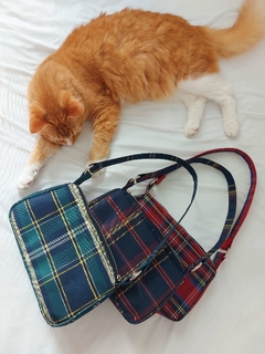 Carteras Baguette Tartán - Galactic Magma