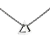 Colgante Tetraedro Plata