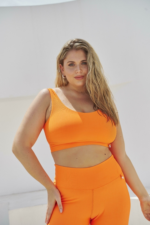 Top morley sport - Naranja Flúor
