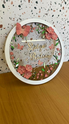 Guirlanda 25 cm | Gêmeas / irmãs - comprar online