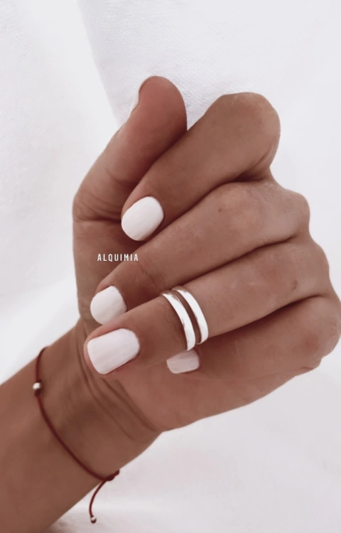 MIDI DOBLE - (regulable) - PLATA 925- AN.019