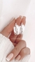 ARGOLLAS “TRINI”. diamantadas -22 mm de diámetro-( por par)- PLATA 925- A.190/2