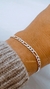 PULSERA HOMBRE “FIGARO 3x1” maciza- PLATA 925- P.020