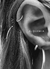 PIERCING NARIZ SIMPLE - 8 mm,10 mm y 12 mm (por unidad)- pueden usarse para perforación de cartílago y conch- A.004 - comprar online