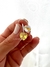 ARGOLLAS “FUEGO CORA” cristal aurora borealis- (argolla 14 mm- dije 10 mm) - por par - A.039/2-AM - comprar online