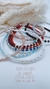PULSERA CRISTAL IBIZA- 8 bolitas 1x1- (19 cm ) - PLATA 925- P.013 - comprar online