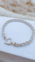 “PULSERA ESPIGA GRUESA” - PLATA 925 italy- 20 cm- cierre marinero - comprar online