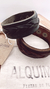 BRAZALETE “ CHARLESTON “ 100% cuero trenza - ancho 2,5 cm- (regulable 2 puntos a presión)- P.034/2