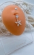 PIERCING OMBLIGO “FLOR”- PREMIUM- (importado) - PLATA925- A.056/2 - Alquimia - Piezas de Plata