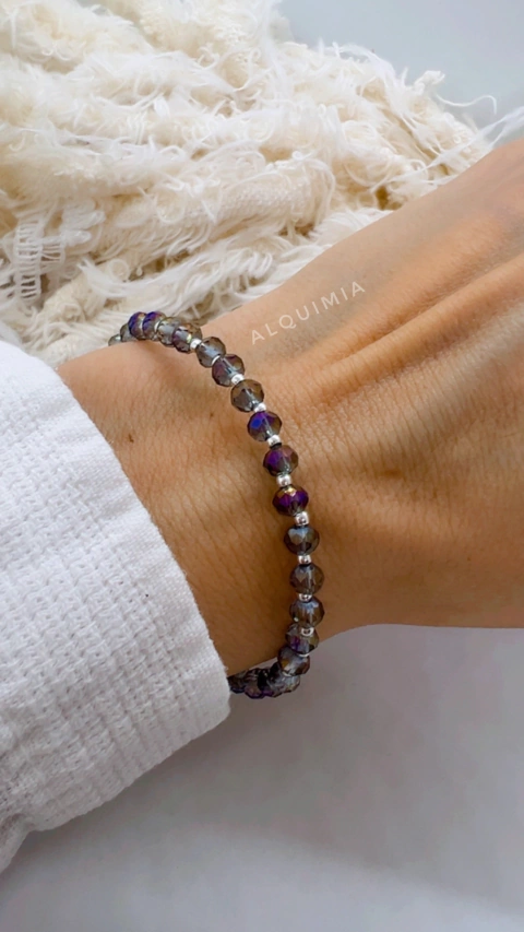 PULSERA SPRING MOONLIGHT BLUE METALIC - P.014