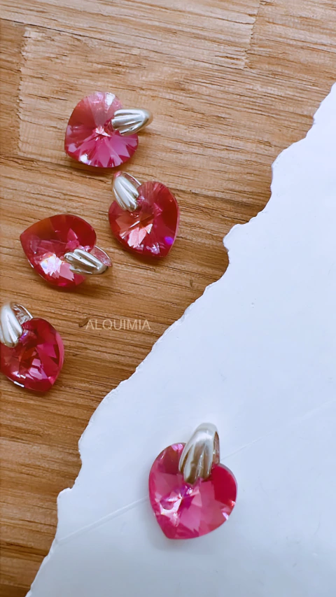 DIJE FUEGO ROSA ( 1 unidad) D.015