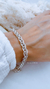 “PULSERA ESPIGA GRUESA” - PLATA 925 italy- 20 cm- cierre marinero