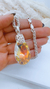 “DIJE GOTA XL CRISTAL SWAROVSKI BOREAL” -38 mm + TERMINAL ARTESANAL EN PLATA 925- (SIN CADENA) - comprar online