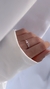 ANILLO “ GLORIA” micropiedra premium- Plata 925- AN.014 - comprar online