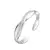 Imagen de Anillo “Magic flow”-regulable- (PLATA 925)- AN.057