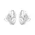 Imagen de “ARGOLLITAS LOTUS”-12 mm- POR PAR- (plata 925)- A.172/2