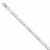 PULSERA HOMBRE “FIGARO 3x1” maciza- PLATA 925- P.020 - Alquimia - Piezas de Plata