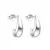 Imagen de “ARO GOTA LUXURY”- plata maciza - cierre mariposa- POR PAR - (PLATA 925)- A.216/2