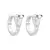 Imagen de “ARGOLLAS HUGGIES COBRA” - por par- (PLATA 925)- A.196/2