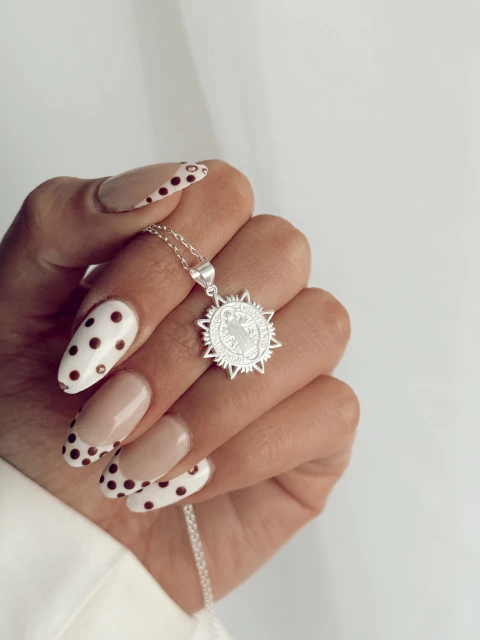 “Dije medalla San Benito” reversible -16 mm- ed. Limitada- PLATA 925- D.014/3