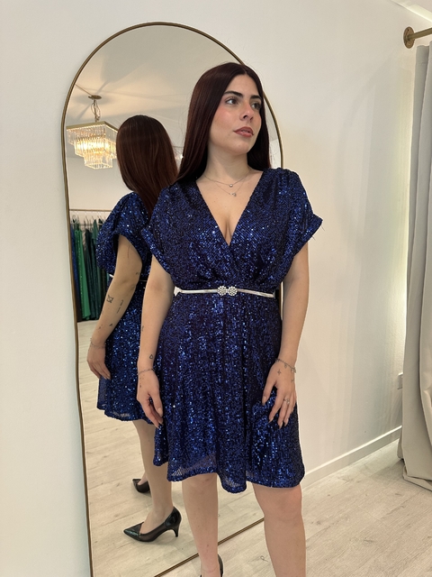 Vestido Creta paellette - comprar online