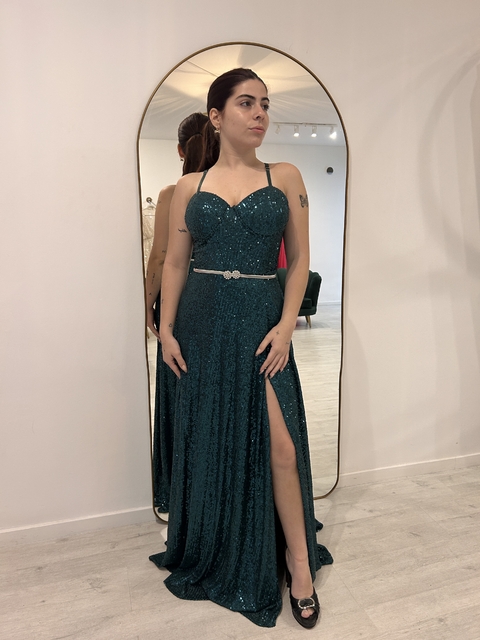 vestido Ariel Paellette - comprar online