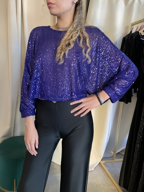 Ponchó paellette - comprar online