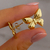 AROS CHAPONES MARIPOSAS 1.6CM - Cielo Chicc