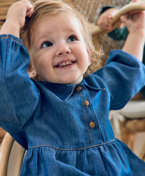 VESTIDO DONATELLA AZUL - comprar online