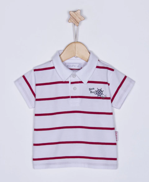POLO RUDDER CHERRY - comprar online