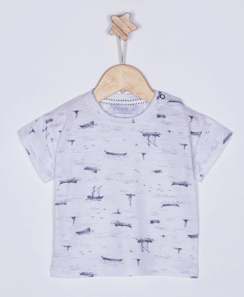 REMERA OCEAN BLANCO - comprar online