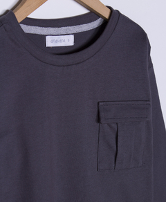 REMERA COMIC GRIS OSCURO en internet