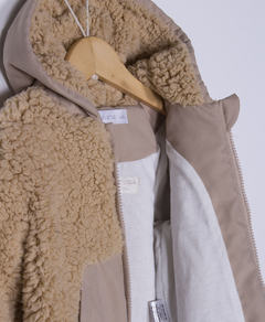 CAMPERA RUGGIERO UNISEX BEIGE - ANAVANA