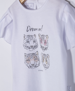 REMERA FAUSTA BLANCO - comprar online