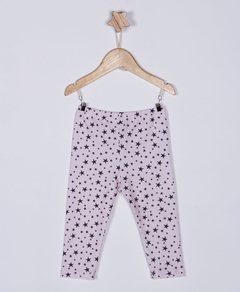 LEGGINGS TRAY PINK STARS